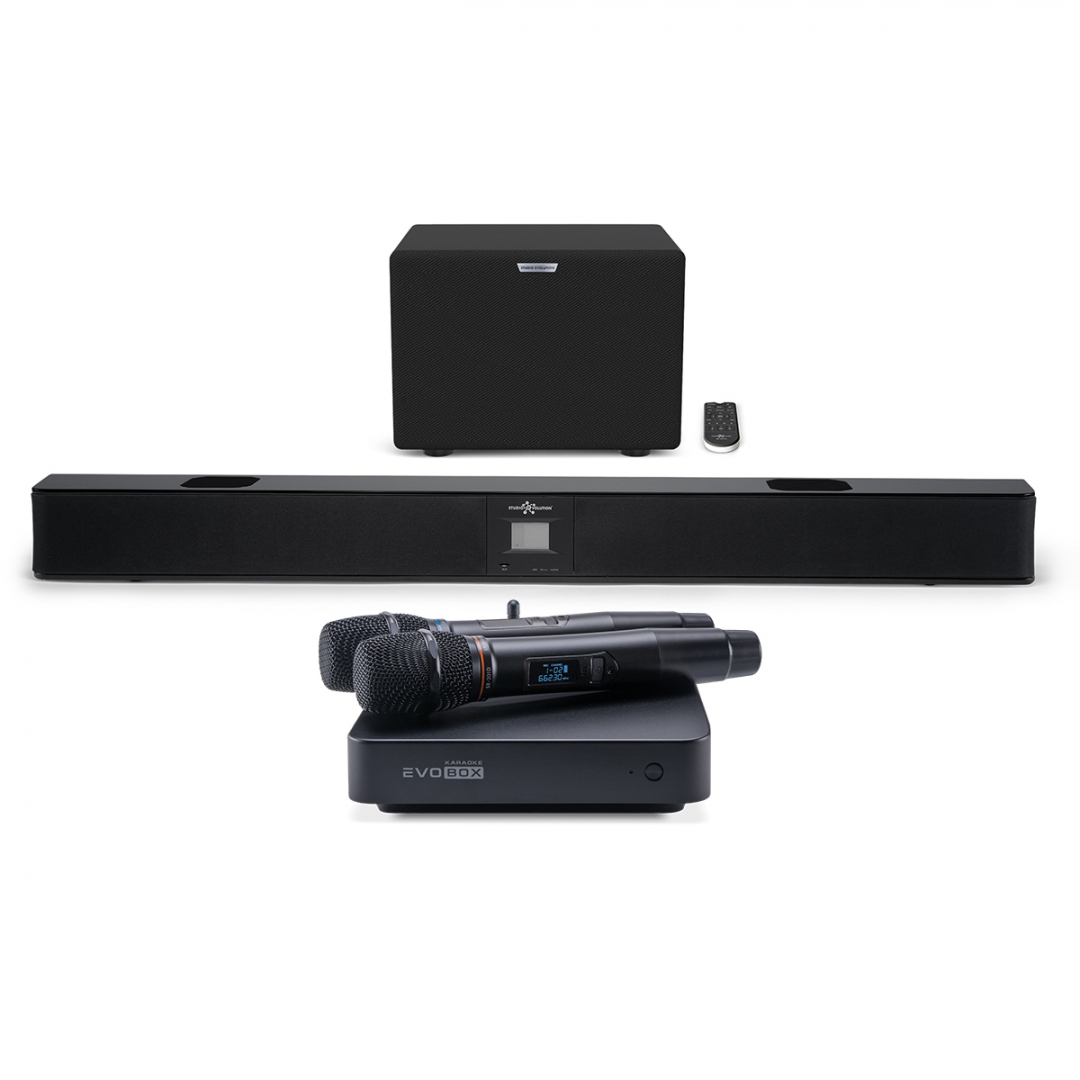 караоке-комплект EVOBOX Plus + EvoSound Bar (саундбар с караоке) в Лениногорске