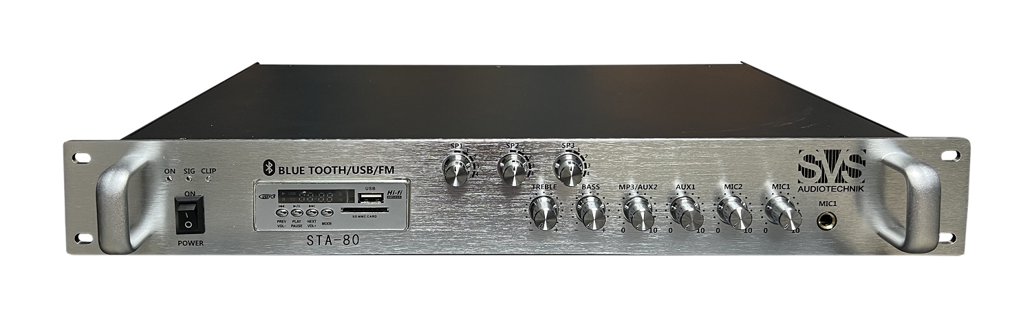SVS Audiotechnik STA-80 Микшер-усилитель для систем Public Address в Лениногорске