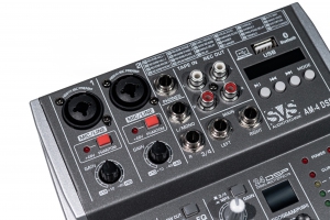 SVS Audiotechnik mixers AM-4 DSP Аналоговый микшерный пульт, 4-канала в Лениногорске